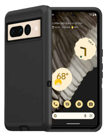 Heavy Duty Case for Google Pixel 7 (BLACK) (Only Ground Shipping)