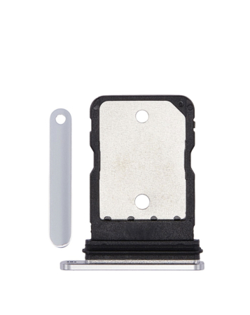 Single Sim Card Tray for Google Pixel 7 Pro (Snow)
