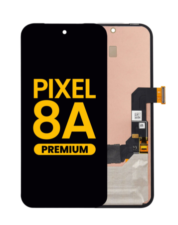 OLED Assembly without Frame for Google Pixel 8A (With Fingerprint Sensor) (Premium)