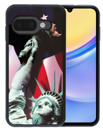 Printing Aluminum Plate Case - Statue of Liberty for Google Pixel 9A (Only Ground Shipping)