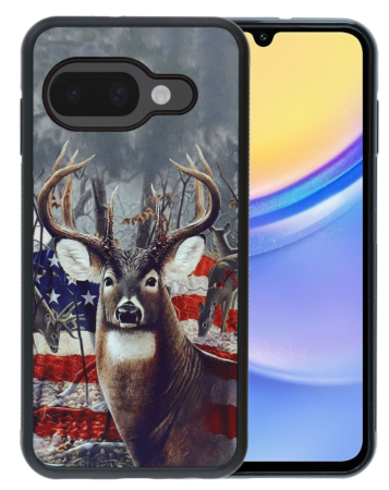 Printing Aluminum Plate Case - USA FLAG for Google Pixel 9A (Only Ground Shipping)
