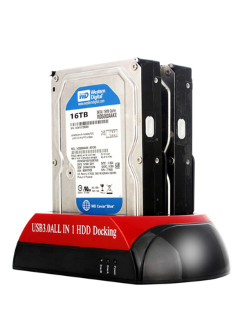 Hard Disk Adapter USB 3.0 + SATA to IDE + Card Reader