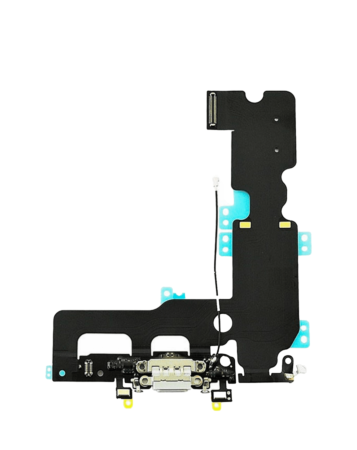 Charging Port Flex Cable for iPhone 7 Plus (WHITE) (Aftermarket)