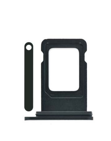 Order the Single SIM Card Tray for iPhone 11 in black.