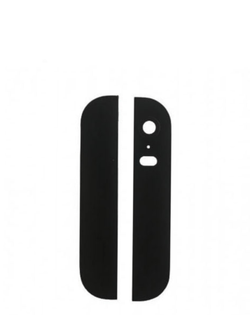Back Glass Set for iPhone 5 (Top & Bottom) (BLACK)