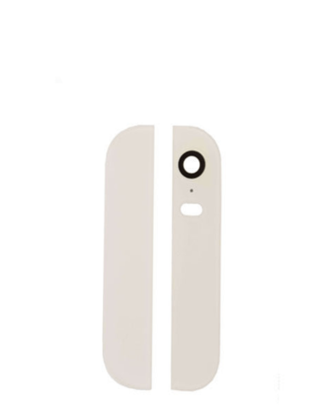 Back Glass Set for iPhone 5 (Top & Bottom) (WHITE)
