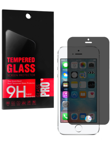 Privacy Tempered Glass for iPhone 5SE / 5S / 5 / 5C (2.5D / 1 Piece)