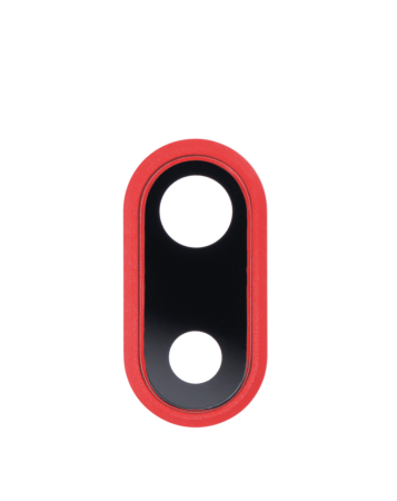 Back Camera Lens with Bracket for iPhone 8 Plus (RED)
