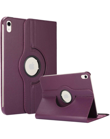 360 Degree Rotating Swivel Stand Case - PURPLE for iPad 10 2022 (10.9") / iPad 11 (A16) (Only Ground Shipping)