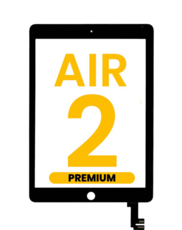 Digitizer Glass for iPad Air 2 (BLACK) (Premium)