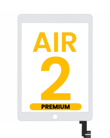 Digitizer Glass for iPad Air 2 (WHITE) (Premium)