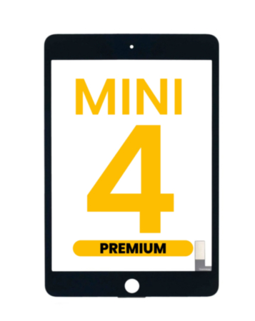 iPad Mini 4 Digitizer Glass (BLACK) (Premium)