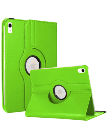360 Degree Rotating Swivel Stand Case - GREEN for iPad 10 2022 (10.9") / iPad 11 (A16) (Only Ground Shipping)