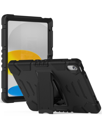 Full Body Protection Case - BLACK for iPad 10 2022 (10.9") / iPad 11 (A16) (Only Ground Shipping)