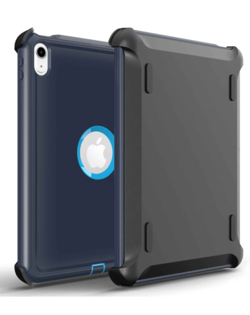 Heavy Duty Case with Clip - NAVY BLUE for iPad 10 2022 (10.9") / iPad 11 (A16) (Only Ground Shipping)