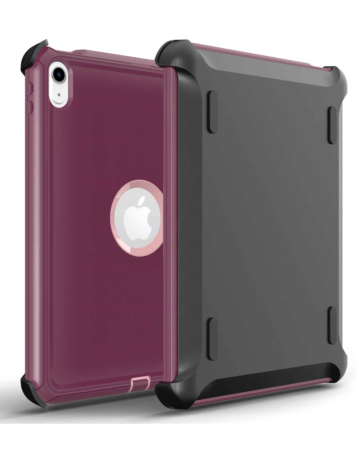 Heavy Duty Case with Clip - MAROON for iPad 10 2022 (10.9") / iPad 11 (A16) (Only Ground Shipping)
