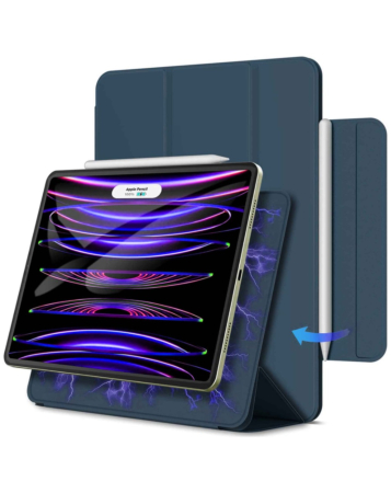 Smart Full Body Magnet Cover - DARK BLUE for iPad 10 2022 (10.9") / iPad 11 (A16) (Only Ground Shipping)