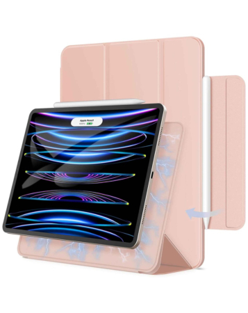 Smart Full Body Magnet Cover - PINK for iPad 10 2022 (10.9") / iPad 11 (A16) (Only Ground Shipping)