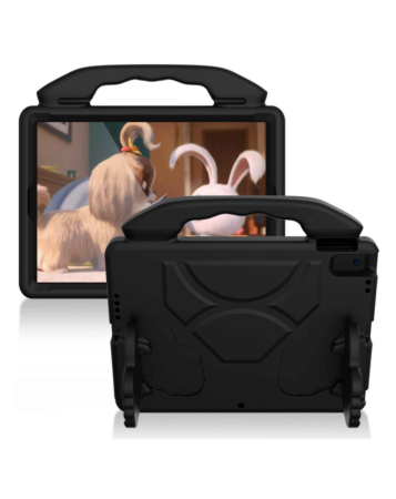 Hand - Held Stand Kids Case - BLACK for iPad Air 11 2024 / iPad10 2022 (10.9") (Only Ground Shipping)