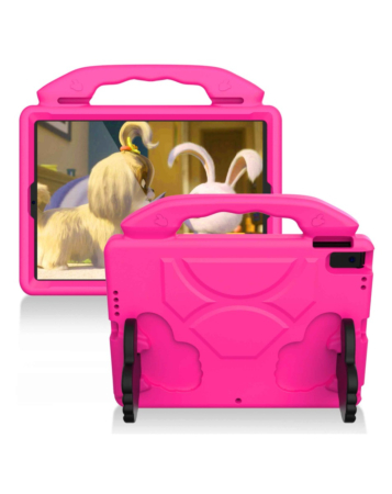 Hand - Held Stand Kids Case - PINK for iPad Air 11 2024 / iPad10 2022 (10.9") (Only Ground Shipping)