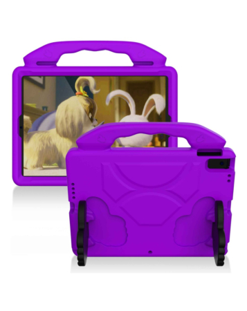 Hand - Held Stand Kids Case - PURPLE for iPad Air 11 2024 / iPad10 2022 (10.9") (Only Ground Shipping)