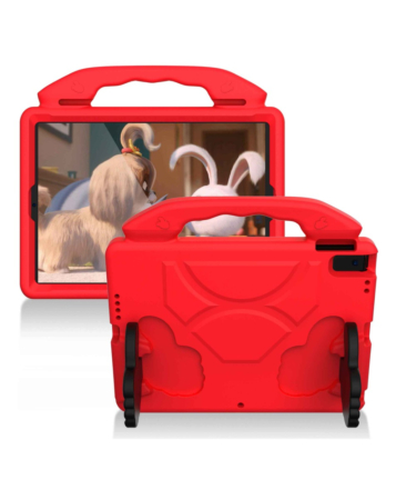 Hand - Held Stand Kids Case - RED for iPad Air 11 2024 / iPad10 2022 (10.9") (Only Ground Shipping)
