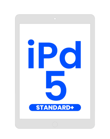 Standard+ iPad 5 (2017) Digitizer Assembly (SILVER) (Home Button Pre-Installed)