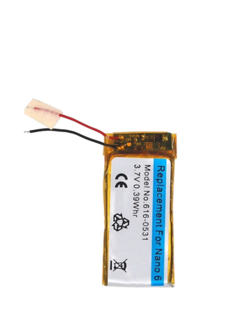 Replacement Battery for iPod Nano 6 (Only Ground Shipping)