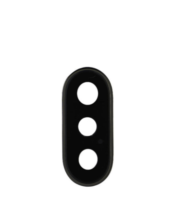 Order the Back Camera Lens with Bracket for iPhone X in Black.

