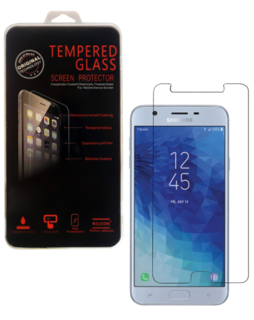 Clear Tempered Glass for Galaxy J7 (J710) (Case Friendly / 2.5D / 1 Piece)