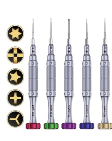 AiXun AX-IS003 2D Alloy Steel Screwdriver Set (Philips / Tri-point / Pentalope / Pinhead Philips / Torx T2)