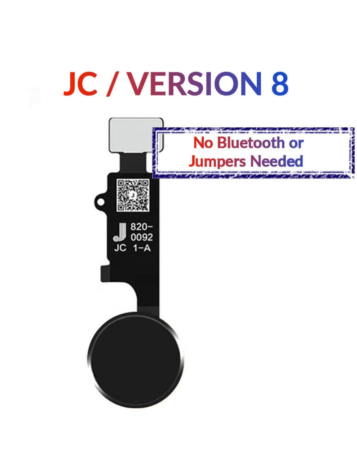 Order the black Home Button solution flex cable for iPhone 8 Plus, 8, SE 2020, 7 Plus, and 7 – JC version 8.