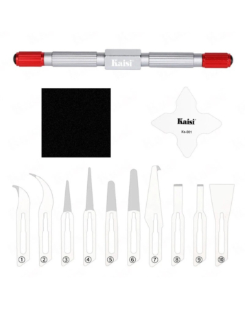 Kaisi K-310 (10in1) Double Headed Crowbar High Toughness Blade Set (Not Returnable)