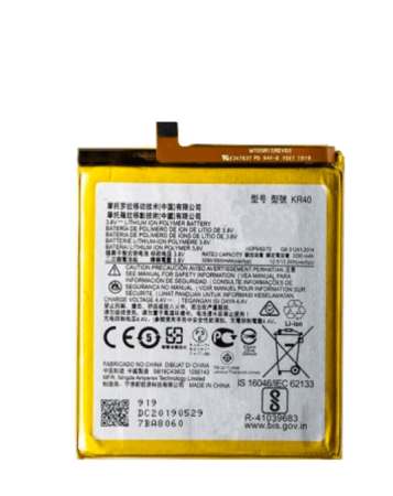 Replacement Battery for Motorola Moto One Vision (XT2013-1) / One Action (XT2013 / 2019) (KR40) (Only Ground Shipping)