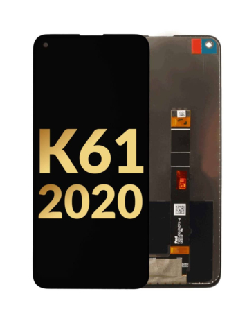 LCD Assembly without Frame for LG K61 (2020) (BLACK)