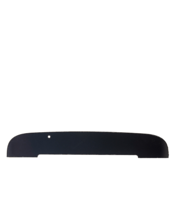 Back Glass for Motorola Moto Z/Z Force Droid (BLACK) (Bottom)
