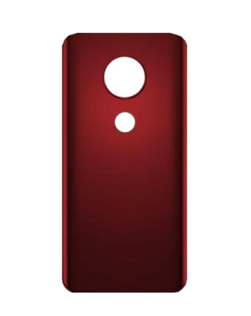 Back Cover for Motorola G7 Plus (NO LOGO) (RED)