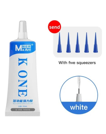 MaAnt K ONE Multifunctional Adhesive Waterproof Insulation Glue  (55ml) - White