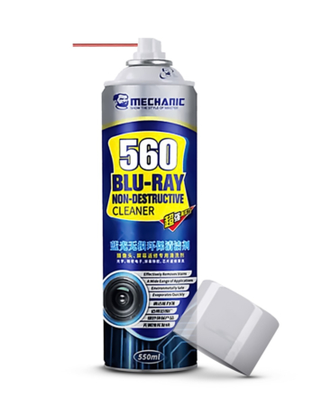 MECHANIC 560 BLU-RAY Non Destructive Cleaner (600ml) (Only Ground Shipping)