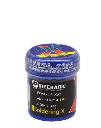  Grab the wholesale deals on the Mechanic XP5 Low Temperature Solder Paste for iPhone XSM, XR, XS, X – 148 Degree.