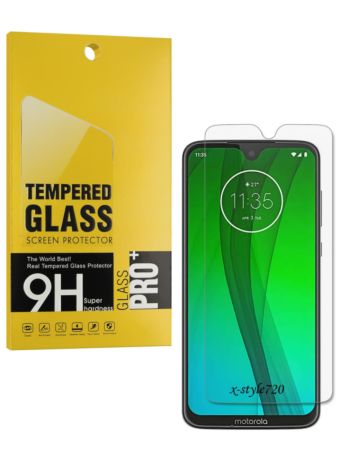 Clear Tempered Glass for Motorola Moto G7 Plus / G7 (2.5D / 1 Piece)