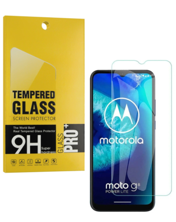 Clear Tempered Glass for Motorola G8 Power Lite (2.5D / 1 Piece)
