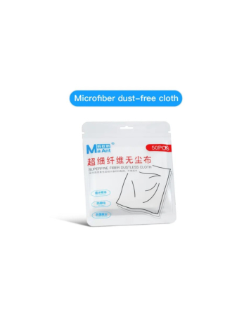 MaAnt Electrostatic Microfiber Dust-free Wiping Cloth (50 Pcs)