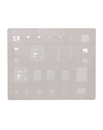 Purchase the MiJing 3D BGA Reball Stencil for 12 Mini 12 12 Pro 12 PM A14 Not Returnable.






