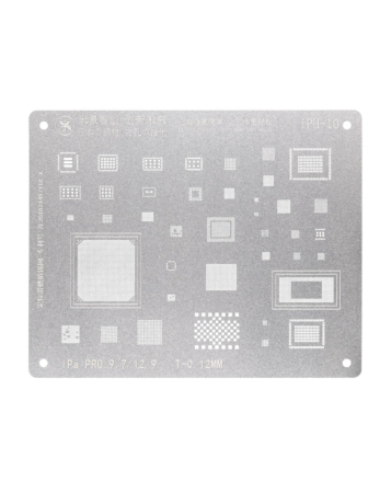 MIJING High Precision BGA Reballing Stencil for iPad Pro 9.7 / Pro 12.9