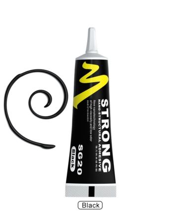 MIJING SG20 Strong Nano Structural Adhesive Glue / Black (50ml)