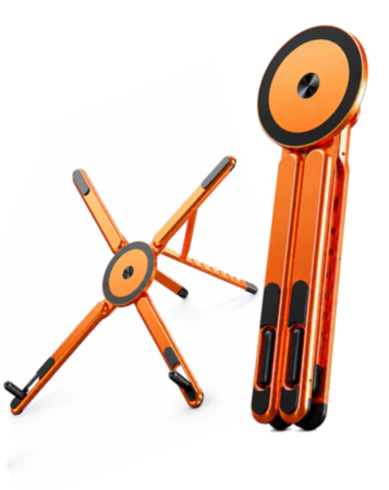 Portable Multi-Functional Holder for Laptop and Phone (ORANGE) (Only Ground Shipping)