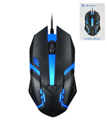 3 Button 7 Color RGB Wired Gaming Mouse (Only Ground Shipping)