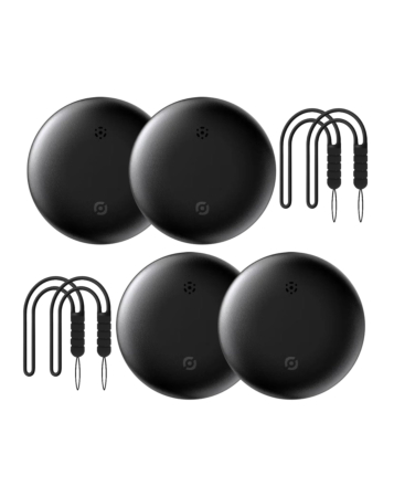 Smart Wireless Tag (Works with Apple Find My) (4 Pack) (Only Ground Shipping)