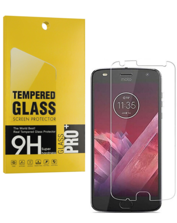 Clear Tempered Glass for Motorola Moto Z2 Play (2.5D / 1 Piece)